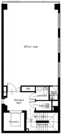 KT-Ⅱビル 4階 平面図