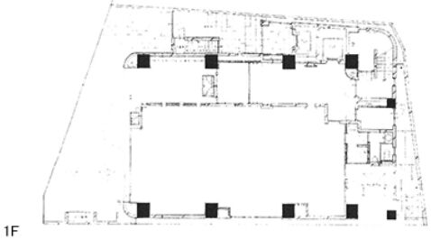 駿河台フジヴュービル 1階 平面図