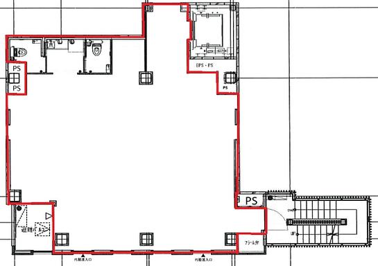 エスパシオ新富町（ESPASIO SHINTOMICHO） 6階 平面図
