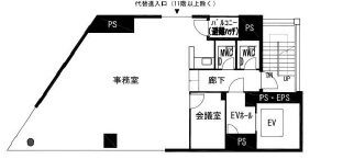 市ヶ谷科学技術イノベーションセンタービル 11階 平面図