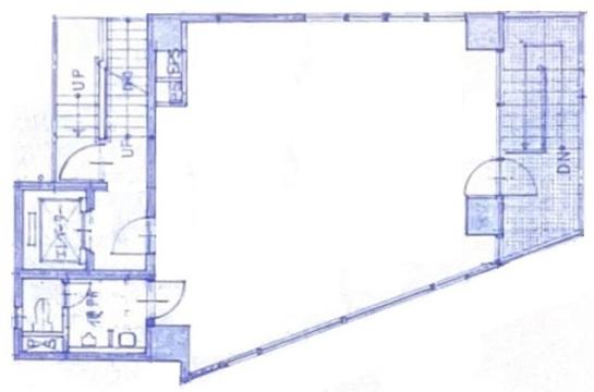 九久ビル（きゅうきゅうビル） 1階 平面図