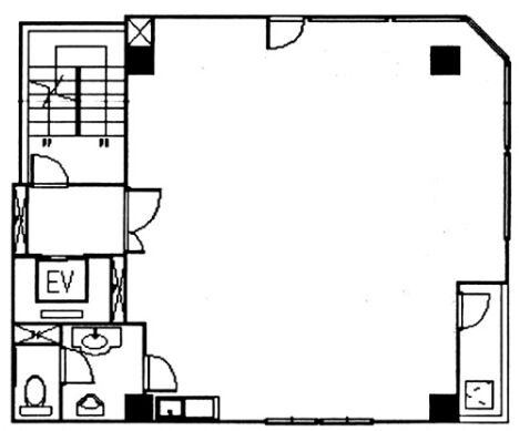 ハイパーク日本橋 4階 平面図