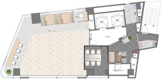 MA SQUARE AKIHABARA（旧：神田須田町211ビル・ザ・パークレックス神田須田町） 7階 平面図