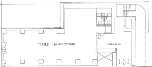東西ビル東上野 1階 平面図