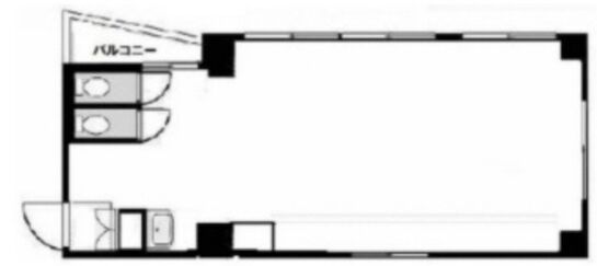 万年安全 第3ビル 5階516 平面図