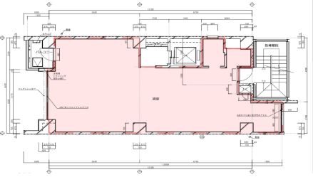 渋谷三丁目TRビル 2階 平面図