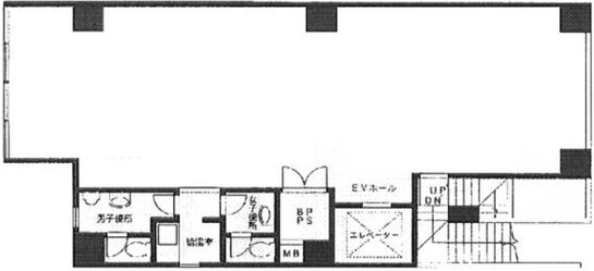 江戸川橋東誠ビル 3階 平面図