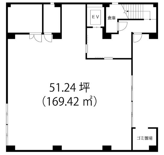 SPSビル 1階 平面図