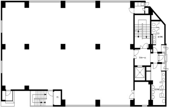第七醍醐ビル 3階 平面図