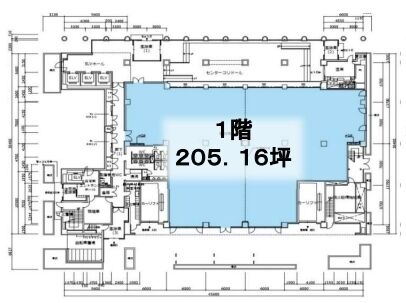 竹橋スクエア 1階 平面図