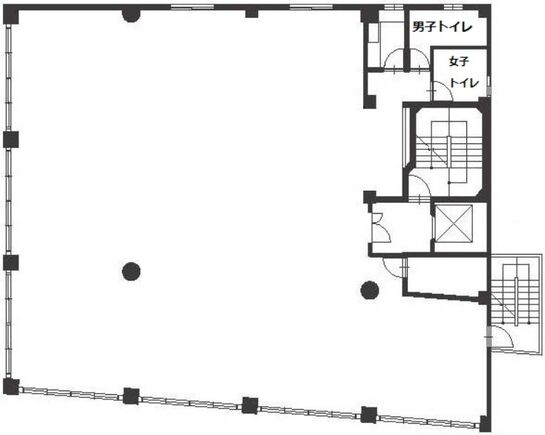 富士ビル(芝大門2丁目11-1) 2階 平面図