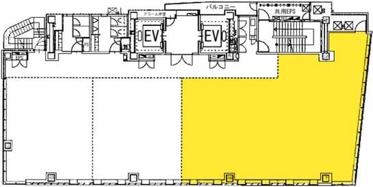 第1白鳳ビルディング 4階01+02 平面図