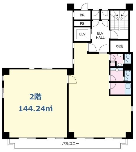 サンサーラ第三御苑 2階201+202 平面図