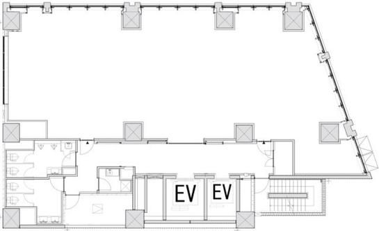 GINZA SAKURA PLAZA 3階 平面図