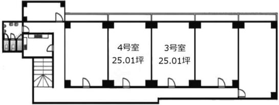 千代田中央ビル 3階303 平面図