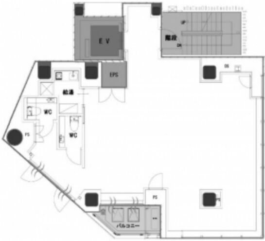 コレタス高田馬場 4階 平面図