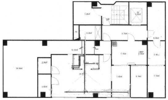 紀陽ビル 7階 平面図