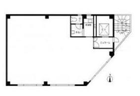 O&K 1.1.1ビル 2階 平面図