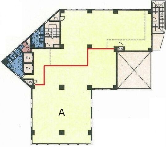 スズヨシビル 5階A 平面図