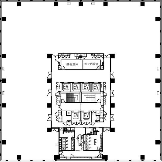 （仮称）野村不動産日本橋本町ビル計画 11階 平面図