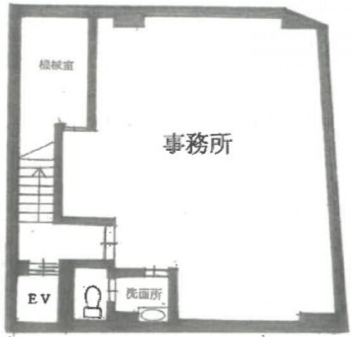 イトウビル 地下1階 平面図