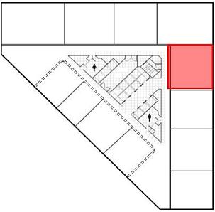 新宿第一生命ビル（旧：小田急第一生命ビル） 6階 平面図