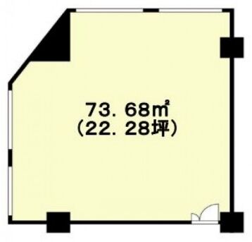 南海東京ビルディング 2階 平面図