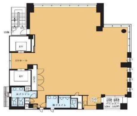 VORT紀尾井町（旧：紀尾井町PREX） 5階 平面図