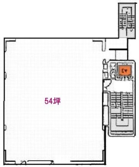 GM-2ビル 4階 平面図
