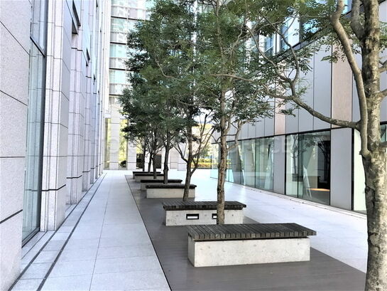 ビル周辺風景③