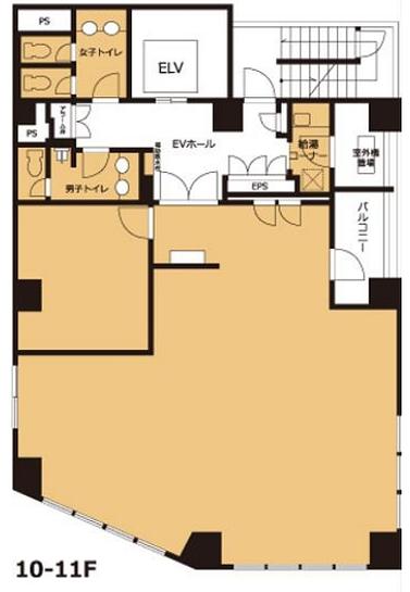 VORT秋葉原Ⅶ 10階 平面図