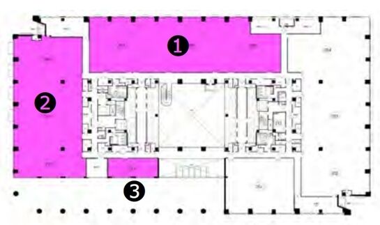 豊洲フロント 2階③ 平面図
