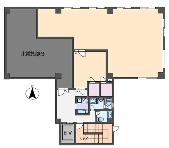 NAKATA SKYビル(ナカタ エスケーワイビル) 2階 平面図