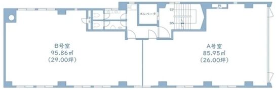 第2五味ビル（第二五味ビル） 4階B 平面図