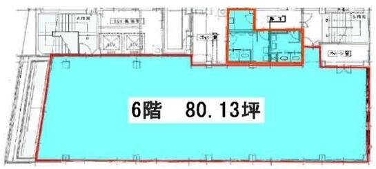 第一ビル 6階 平面図