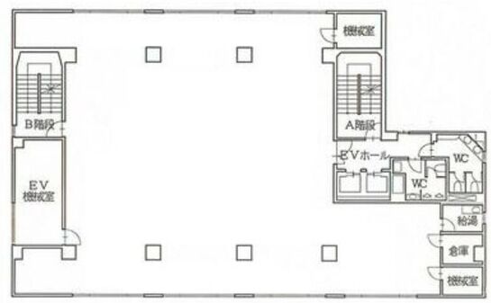 豊島屋ビル 3階 平面図