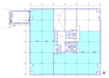 虎ノ門33森ビル 2階 平面図