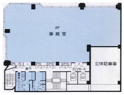 TK-CENTRAL 2階 平面図
