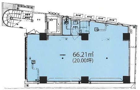 さくらビル表参道 1階～4階 平面図