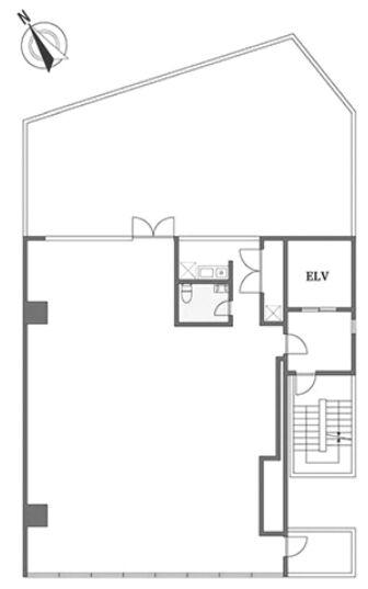 ABC-MART公園通りビル 8階 平面図