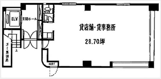 ディアマントビル 1階 平面図