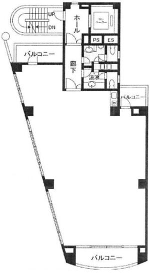 K・Kビル（台東区） 2階 平面図