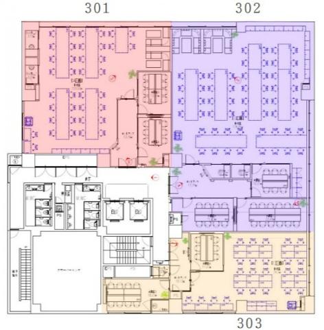 いちご本郷三丁目ビル（旧：JEI本郷ビル） 3階302 平面図