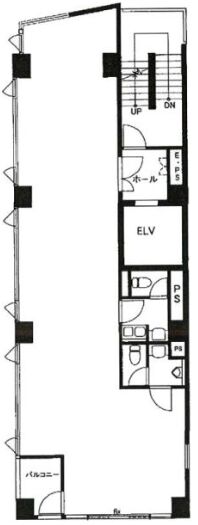 アダチビル 7階 平面図