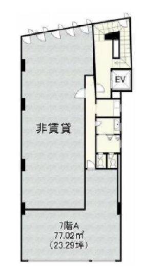 第一光明堂ビル 7階A 平面図
