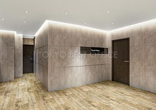 B1F執務室パース①