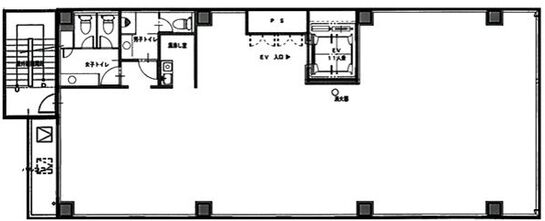 HATビル 8階 平面図