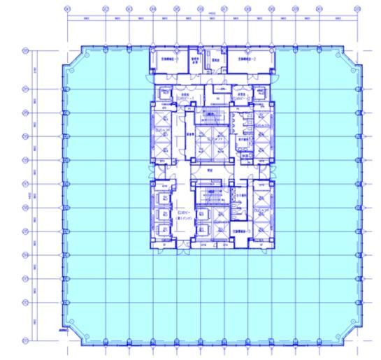 愛宕グリーンヒルズMORIタワー 25階 平面図