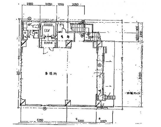 山手ビル 3号館 7階 平面図