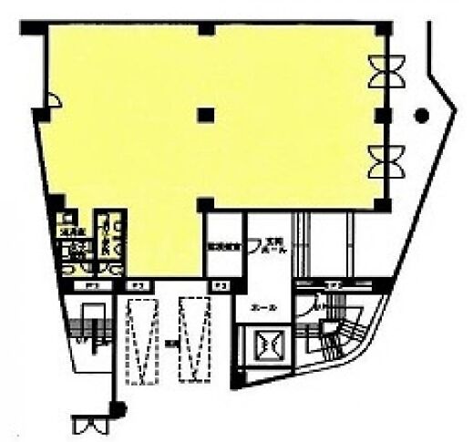 甘酒屋ビル 1階 平面図